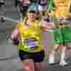 Steph running at London Marathon